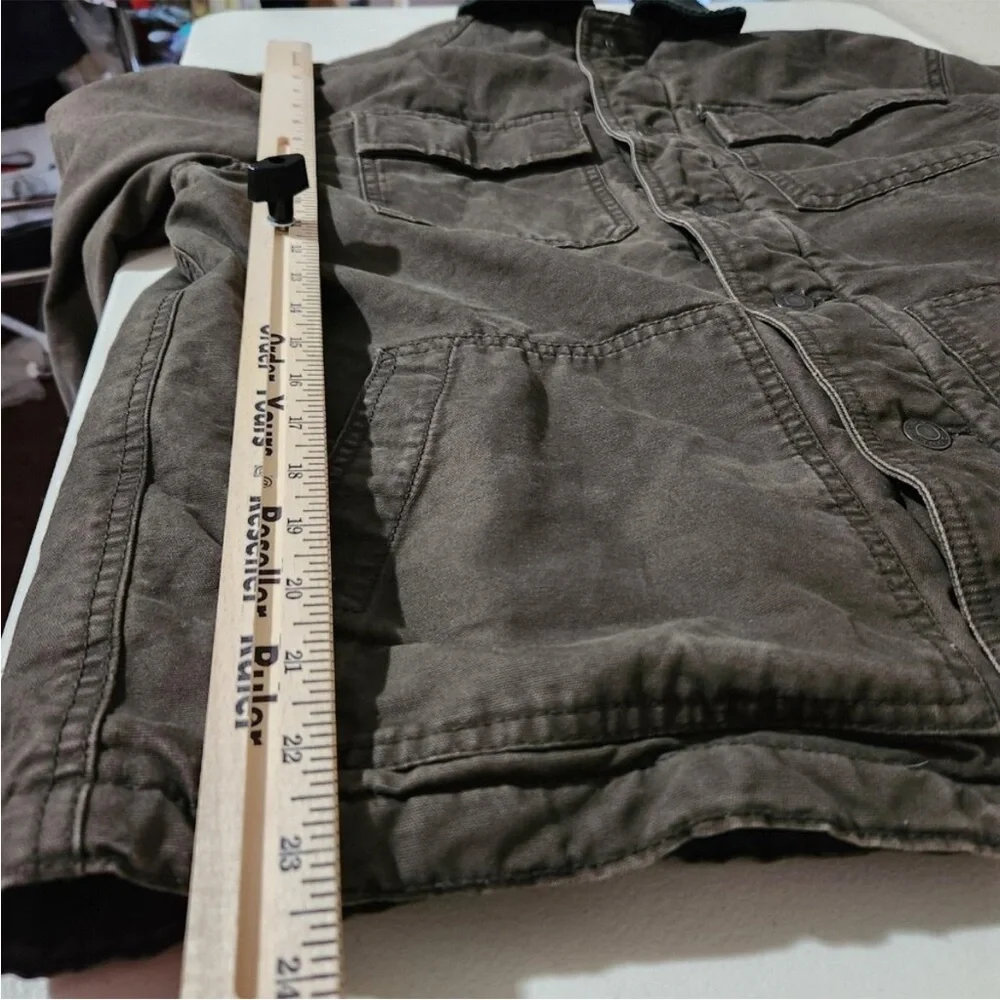 Old Navy Chore Jacket Barn Jacket Corduroy Collar - Picture 7 of 9